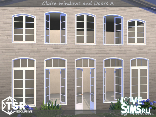 Двери и окна Claire от Mincsims