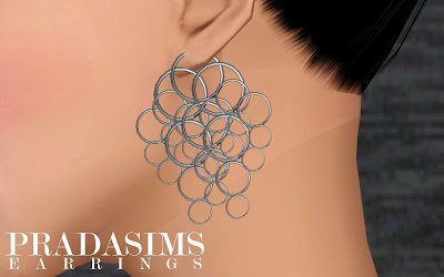 Серьги AF Earrings 001 от Prada Sims