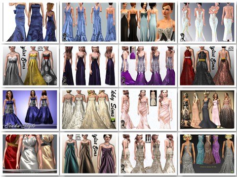 Платья Collection Of Evening Dresses