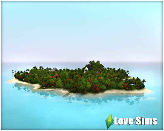 Тропический остров для симс 3