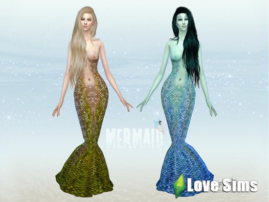 Костюм русалки (Mermaid Costume)
