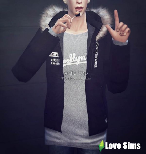 Куртка пуховик от KK Sims