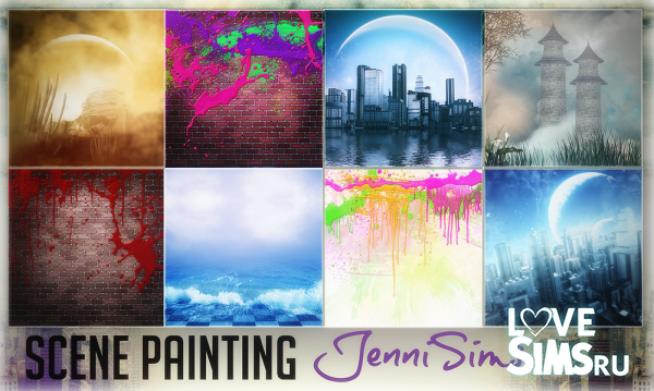 Картины с пейзажами от JenniSims