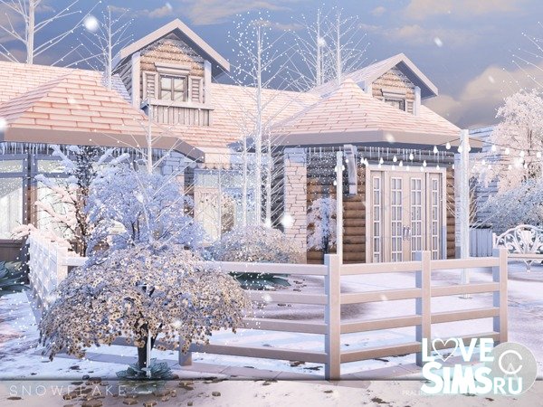 Дом Snowflake от Pralinesims