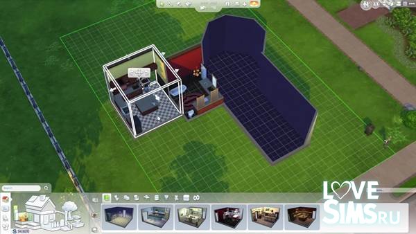 Как построить красивый стартовый домик в Симс 3