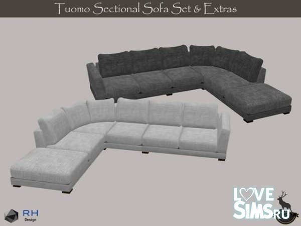 Диван Tuomo Sectional Sofa от RightHearted 