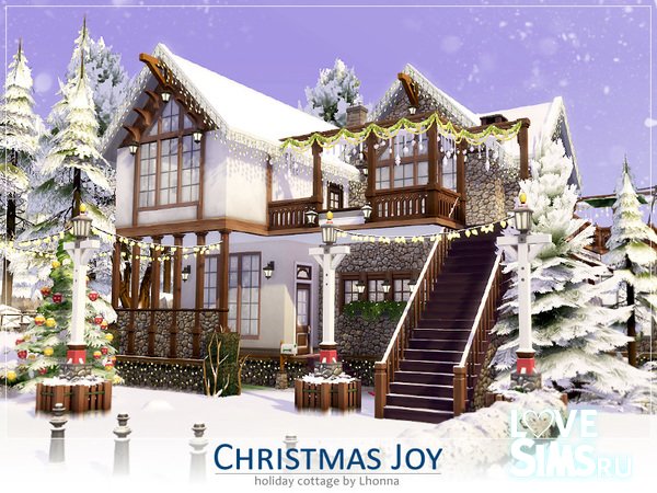 Коттедж Christmas Joy от Lhonna