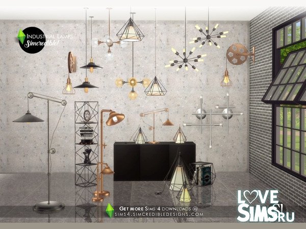 Лампы Industrial Lamps от SIMcredible