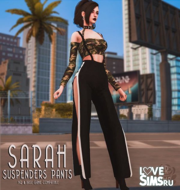 Брюки Sarah Suspenders Pants от BlueRose