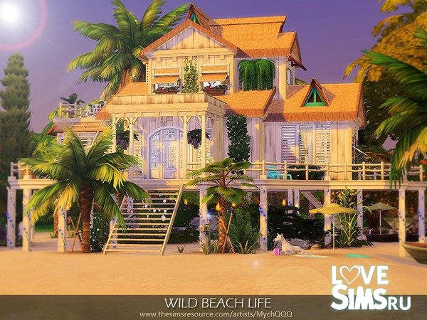 Дом Wild Beach Life от MychQQQ