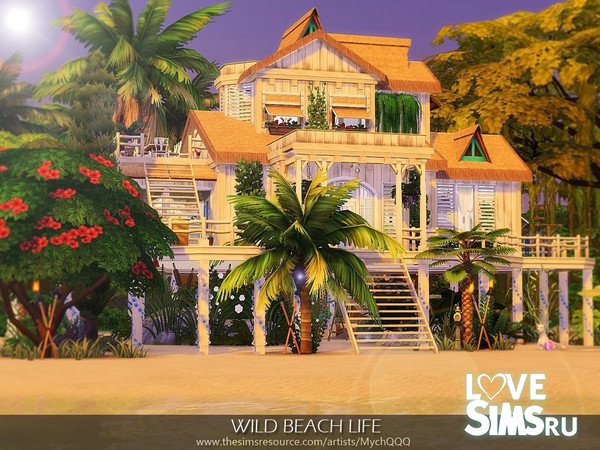 Дом Wild Beach Life от MychQQQ