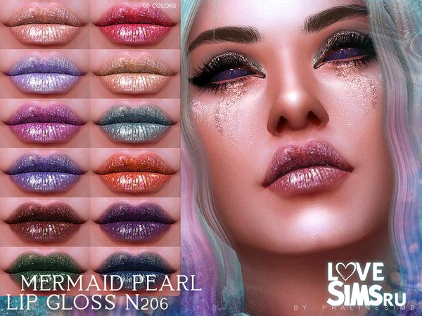 Блеск Mermaid Pearl Lip Gloss N206