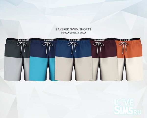 Шорты Layered Swim Shorts