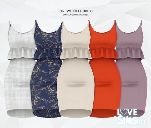 Платье PKR Two Piece Dress