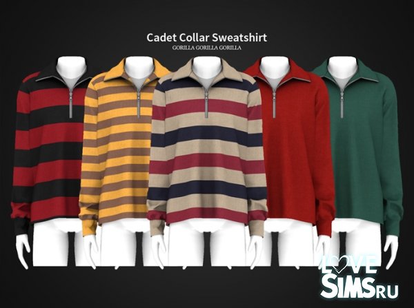 Толстовка Cadet Collar Sweatshirt