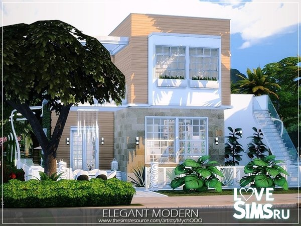 Дом Elegant Modern от MychQQQ