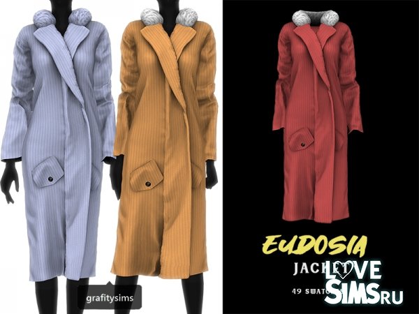 Пальто Eudosia jacket от Grafity-cc
