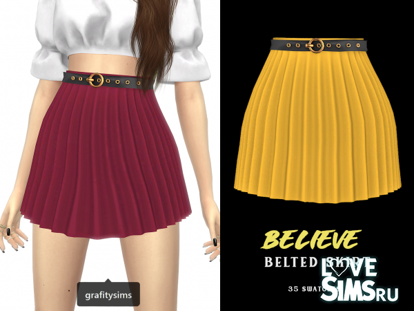 Юбка Believe Belted Skirt