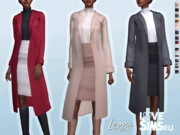 Пальто Leona Outfit от Sifix