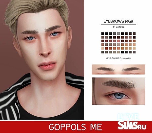 Брови Eyebrows G9 от Goppolsme