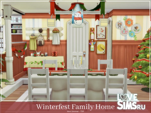 Дом Winterfest Family Home