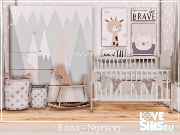 Детская Enna Nursery от Mini Simmer
