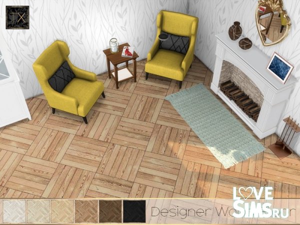 Деревянный пол Designer Wood Floor