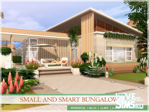 Дом Small And Smart Bungalow