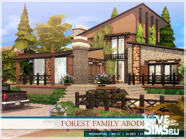 Дом Forest Family Abode от Lhonna