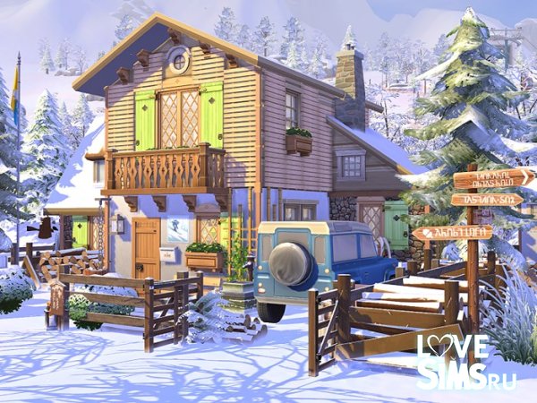 Дом Ski Cabin от Flubs79