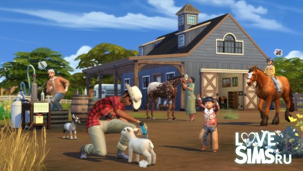 The Sims 4 Конное ранчо