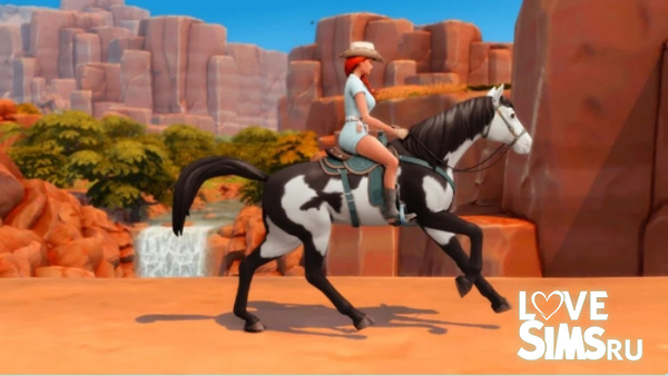 Навык верховой езды в The Sims 4