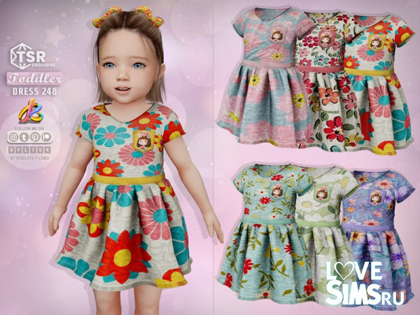 Платье для малышей Toddler Dress 248