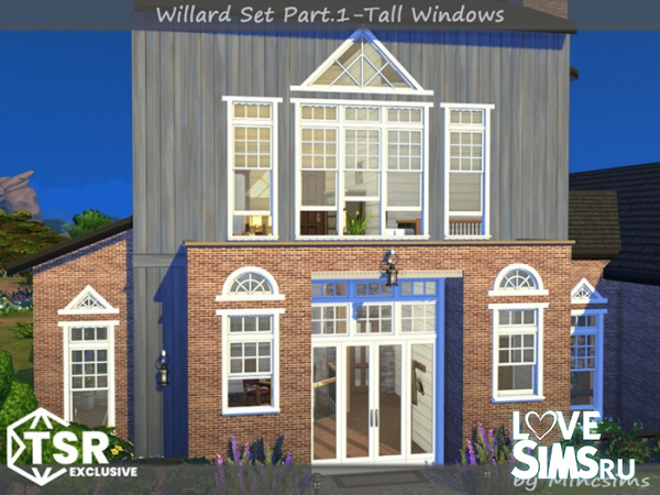 Окна Willard Set Tall Windows