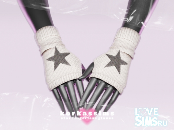 Перчатки Star Fingerless Gloves