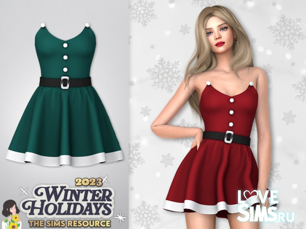 Платье Christmas Mini Dress