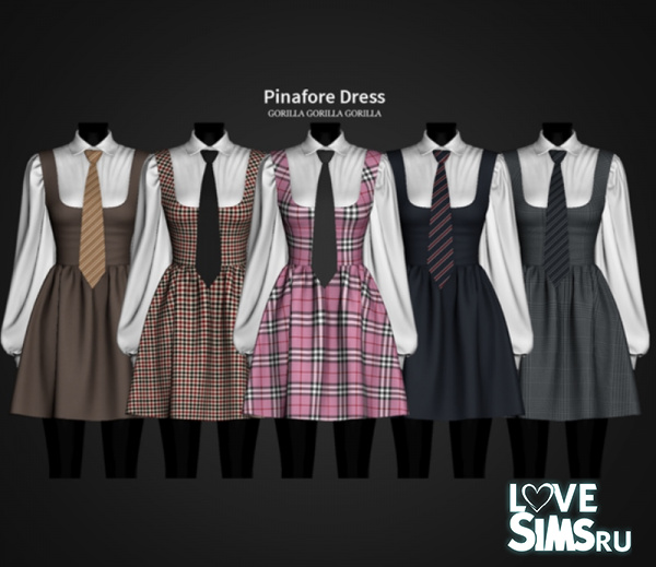 Сарафан Pinafore Dress