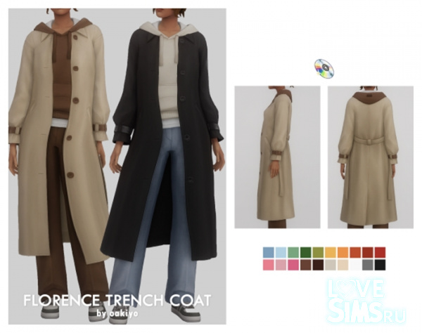 Тренч Florence Trench Coat