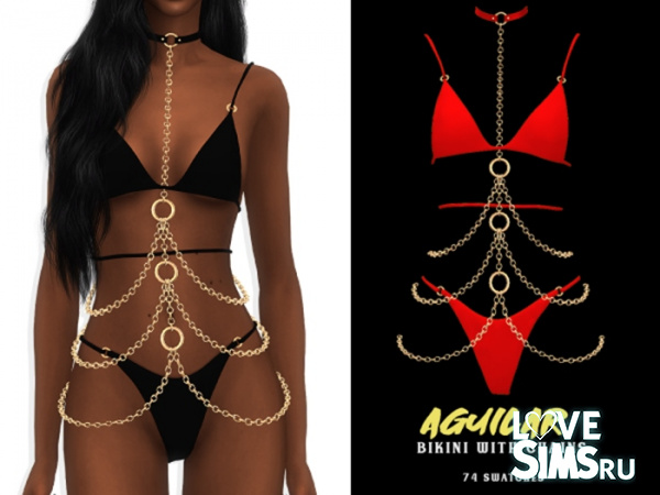 Купальник Aguilar Bikini With Chains