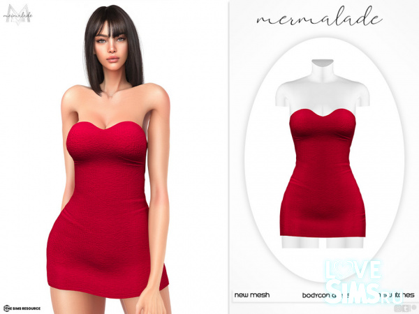 Платье Bodycon Dress MC577