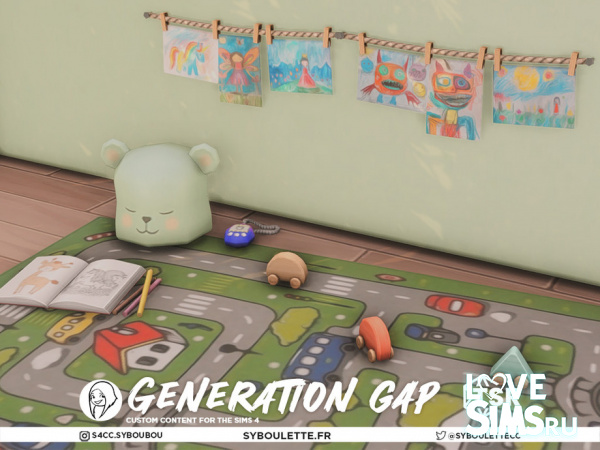 Предметы декора Generation Gap