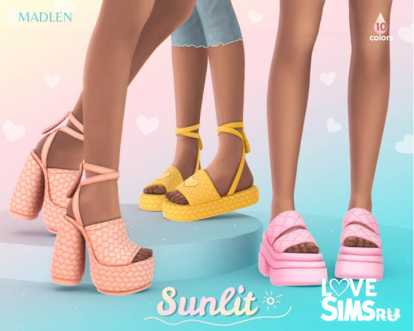 Босоножки Sunlit Shoe Set от Madlen