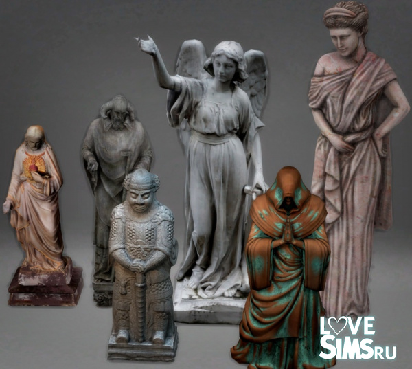 Статуи CLUTTER statues