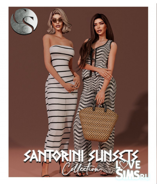 Комплект Santorini Sunsets Collection