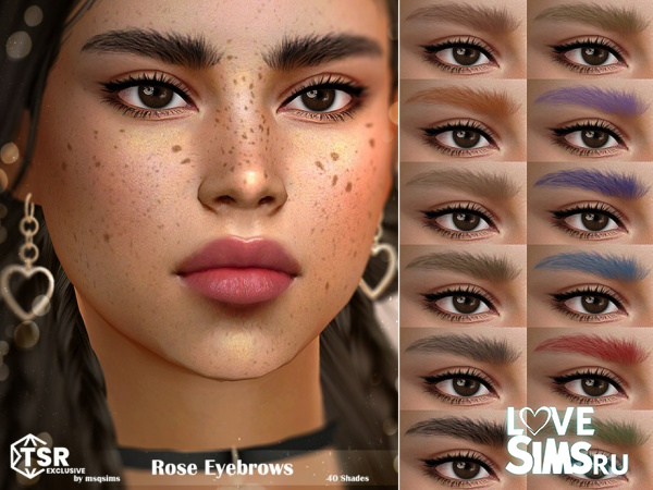 Брови Rose Eyebrows от MSQSIMS