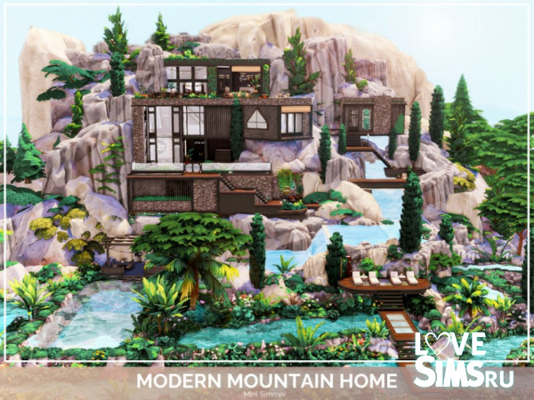 Дом Modern Mountain Home 2