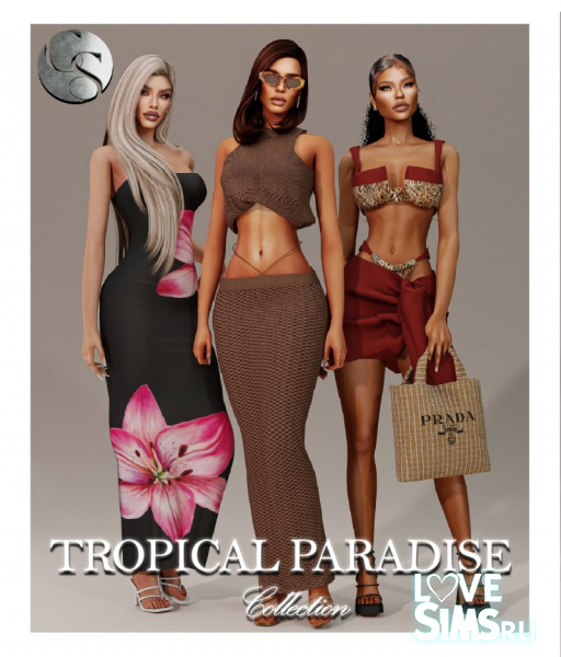 Комплект Tropical Paradise Collection