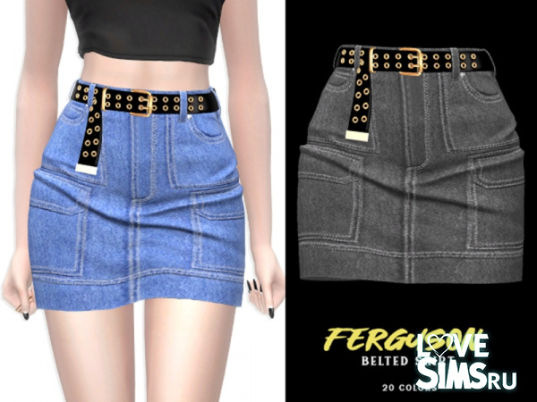 Юбка Ferguson Belted Skirt