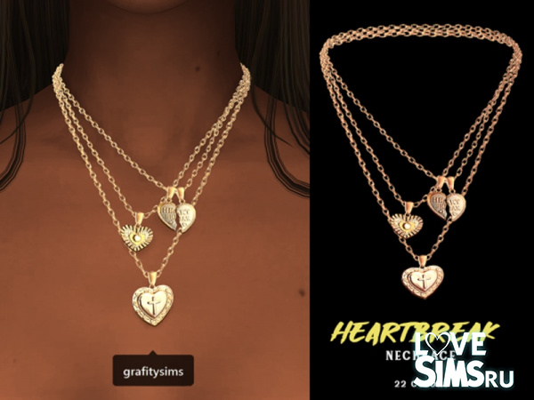 Ожерелье Heartbreak Necklace