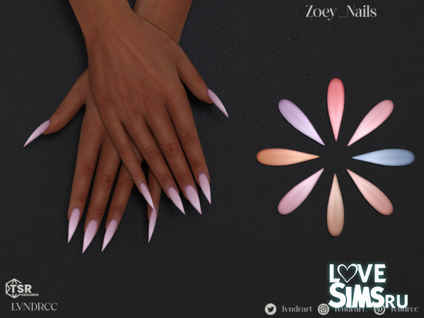 Ногти Zoey Nails